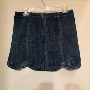 Denim Miniskirt - Altar’d State (Size L)